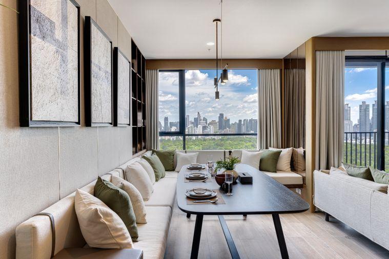picture The Crown Residences, 2 bedrooms, 76 sq m., ready to move in, project price - 2/8