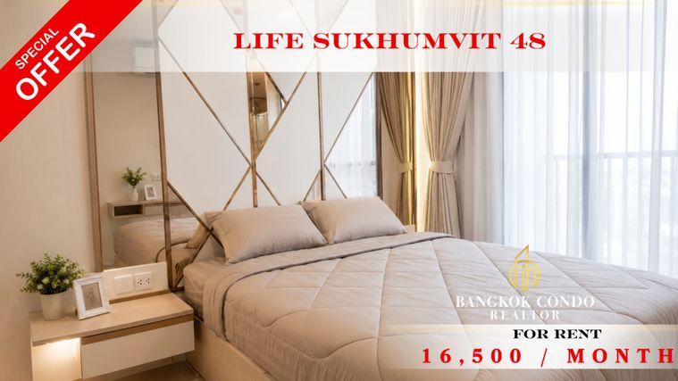picture 🍀🍀🍀 Hot Price Unit 🔥🔥 For Rent 📍 Life Sukhumvit 48 🌸 (Line: @rent2022) | Ready to Move In ✨ 🔖 Property Code: A11449 - 1/9