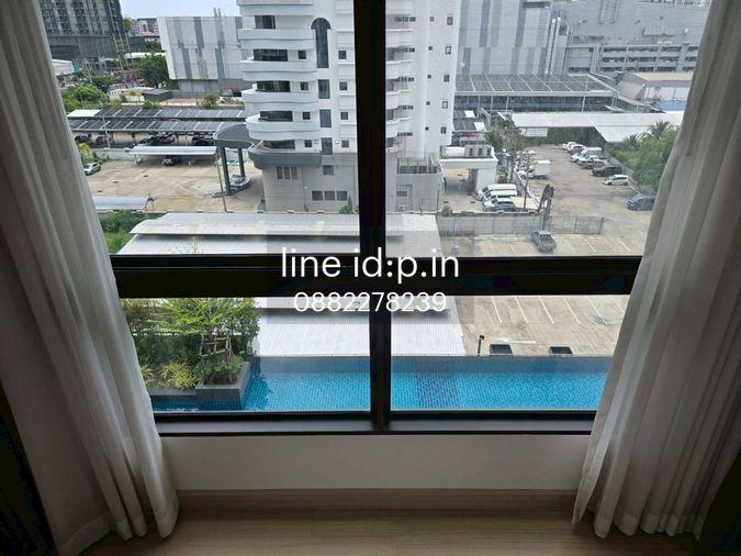 รูป ให้เช่า Supalai loft ตลาดพลู 43 ตรม. ชั้น 7 วิวสระ - รูปที่ 4/5
