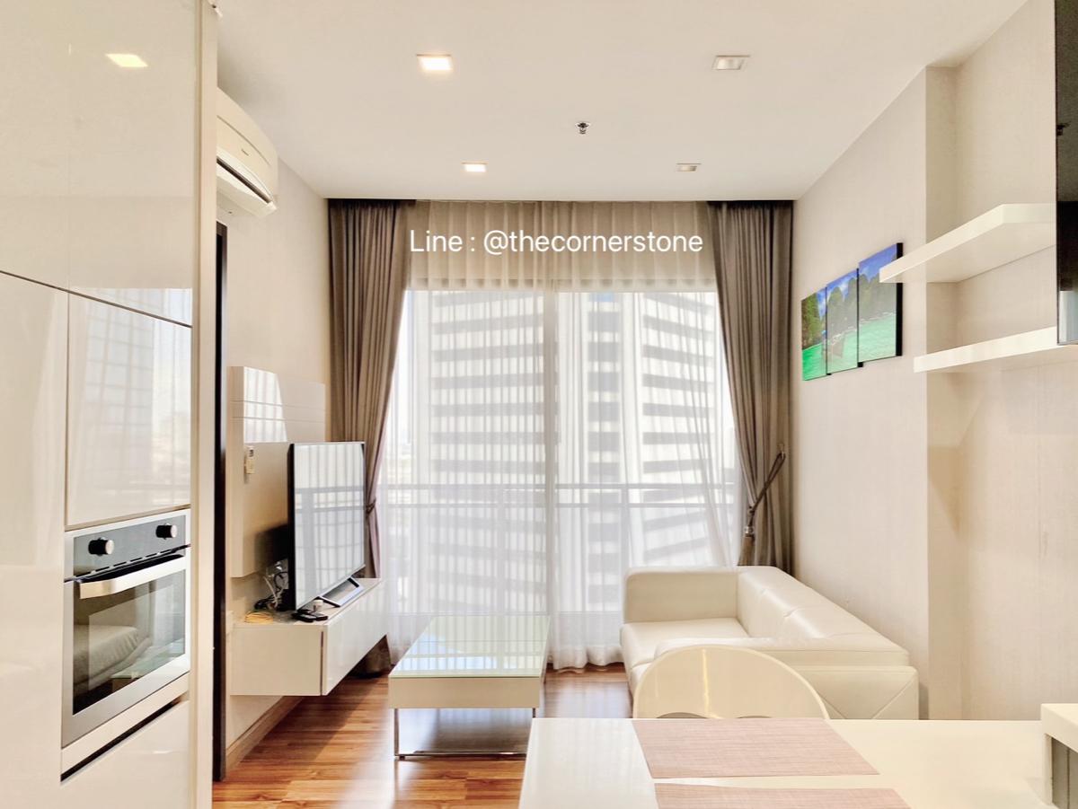 รูป ให้เช่า❗️" 𝐈𝐕𝐘 𝐀𝐦𝐩𝐢𝐨 "  𝟐𝟒,𝟎𝟎𝟎 บาท 1 ห้องนอน  44 ตร.ม. ใกล้ MRT-ศูนย์วัฒนธรรมฯ [ 250577 ] - รูปที่ 2/24