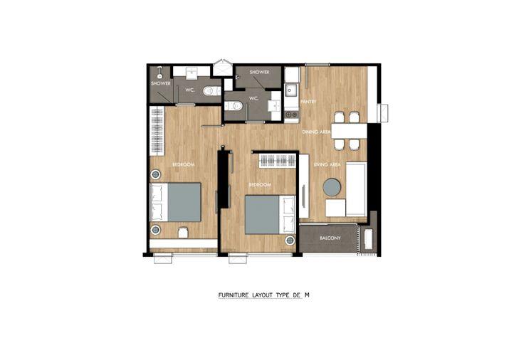 รูป The Crown Residences คอนโดพร้อมอยู่วิวสวนลุม ราคาโครงการ  - รูปที่ 11/11