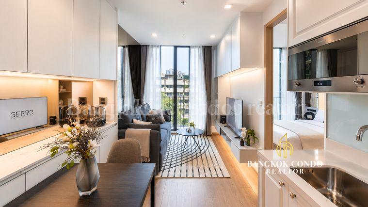 picture 🍀🍀 Fully Furnished 💝 For Rent 📍 Noble BE33 🌸 🚆 Near BTS Phrom Phong 📲 Line: @rent2022 ✨ Ready to Move In 🔖 Property Code: A11608 - 3/9