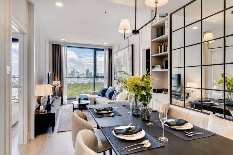 รูป The Crown Residences 2 ห้องนอน ใกล้รถไฟฟ้า MRT เดินทางสะดวก - รูปที่ 2/16