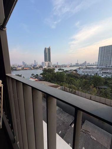 รูป 🌆 ให้เช่า: Chapter Charoennakhon - Riverside | ใกล้ ICONSIAM วิวแม่น้ำเจ้าพระยา พร้อมอยู่ @90condo 🌃 - รูปที่ 7/8