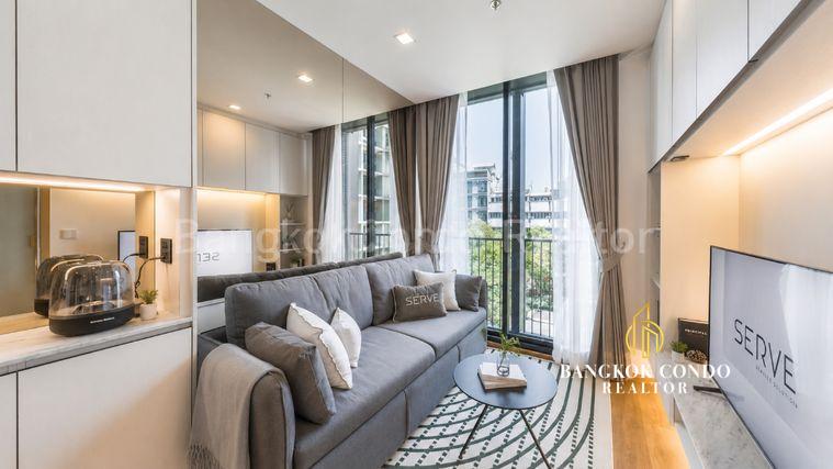 picture 🍀🍀 Fully Furnished 💝 For Rent 📍 Noble BE33 🌸 🚆 Near BTS Phrom Phong 📲 Line: @rent2022 ✨ Ready to Move In 🔖 Property Code: A11608 - 4/9