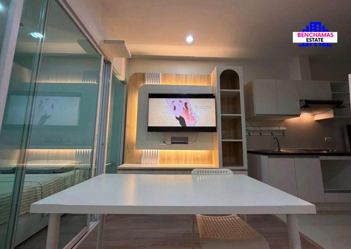 รูป 🔥ขายด่วน ขาดทุน 🔥 Astro Condominium แอสโทร คอนโดมิเนียม แจ้งวัฒนะ รีโนเวทใหม่เรียบร้อย เดินเพียง 1-2 นาทีถึงรถไฟฟ้าสายสีชมพู ✅ ฟรีค่าโอน - รูปที่ 4/8