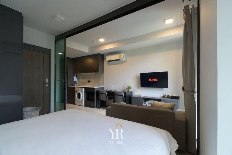 รูป เวนิโอ สุขุมวิท 10 ห้องชั้น 8 ชั้นสูงสุดของตึก เห็นวิวอโศกครบ และ เดินทางสะดวกในทำเลอโศก - รูปที่ 5/7