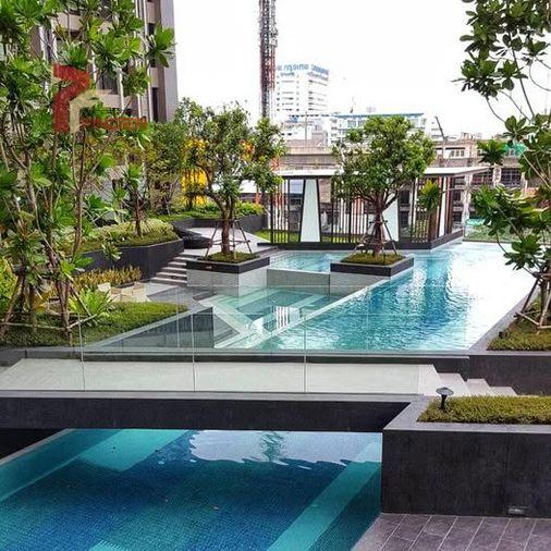 รูป PFD-08600 ให้เช่าคอนโด เดอะ นิช ไพร์ด ทองหล่อ - เพชรบุรี (The Niche Pride Thonglor - Phetchaburi) ห้องวิวสระน้ำ ใกล้ MRT เพชรบุรี, BTS ทองหล่อ 🏙️✨ - รูปที่ 9/9