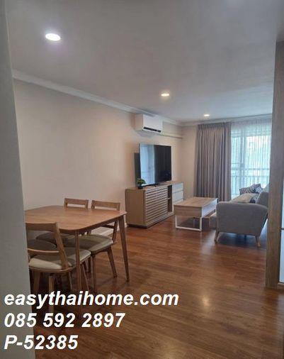 รูป P-52385 🏢 ห้องกว้างน่าอยู่ Grand Park View Asoke ใกล้ มศว และ รร.นานาชาติเซนต์สตีเฟน ทำเลทองอโศก Line: @easythaihome 085-592-2897 - รูปที่ 2/8
