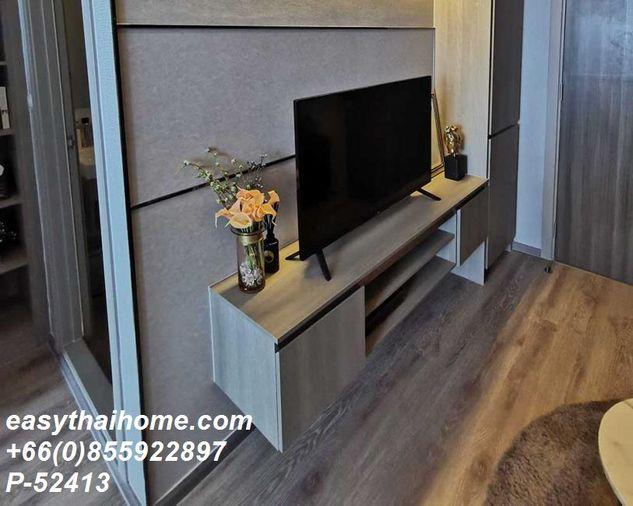 รูป P-52413 📢 เช่าคอนโด ไซต์ 1 นอน ชั้นสูงวิวเมืองสวย | ไนท์บริดจ์ ไพร์ม อ่อนนุช ใกล้ BTS อ่อนนุช Line: @easythaihome 085-592-2897 - รูปที่ 5/8