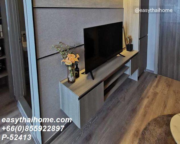 รูป P-52413 📢 เช่าคอนโด ไซต์ 1 นอน ชั้นสูงวิวเมืองสวย | ไนท์บริดจ์ ไพร์ม อ่อนนุช ใกล้ BTS อ่อนนุช Line: @easythaihome 085-592-2897 - รูปที่ 5/8