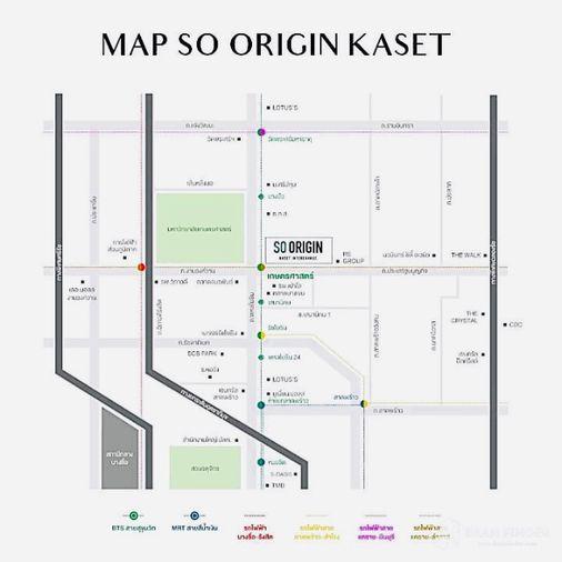 รูป 🏢 ให้เช่าคอนโด : SO ORIGIN KASET INTERCHANGE (โซ ออริจิ้น เกษตร อินเตอร์เชนจ์)   รหัสทรัพย์  | 📌LNP-C13592  - รูปที่ 16/16