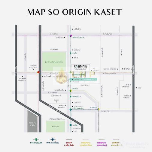 รูป 🏢 ให้เช่าคอนโด : SO ORIGIN KASET INTERCHANGE (โซ ออริจิ้น เกษตร อินเตอร์เชนจ์) รหัสทรัพย์ | 📌LNP-C13592 - รูปที่ 16/16