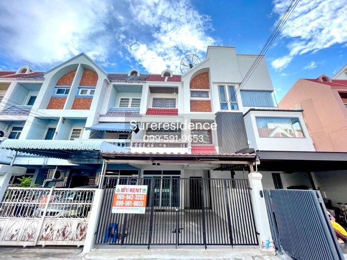 picture Hk0668, Townhouse for rent 3 Br., Sutthisan-Inthamara. - 1/14