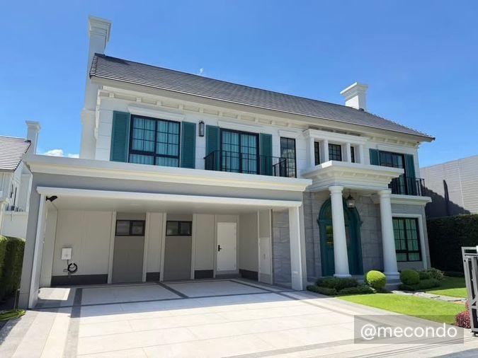 รูป ME2500208 บ้านหรูวิวทะเลสาบ 2 ชั้น พร้อมอยู่ ณริณสิริ กรุงเทพกรีฑา ใกล้ รร.นานาชาติ Brighton College ทางด่วน และท่าอากาศยานสุวรรณภูมิ - รูปที่ 1/20