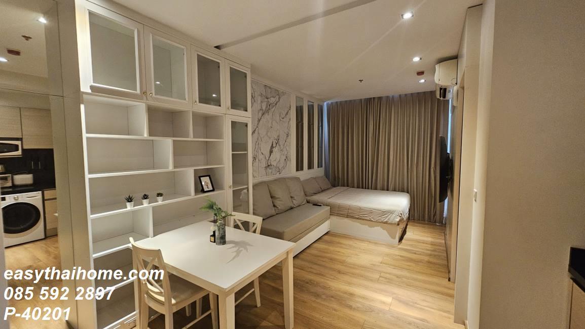 รูป P-40201 ชวนชมห้องสวยทำเลดี คอนโดแต่งครบ Park 24 ใกล้ BTS พร้อมพงษ์ และดิเอ็มโพเรี่ยม Line: @easythaihome 085-592-2897 - รูปที่ 2/11