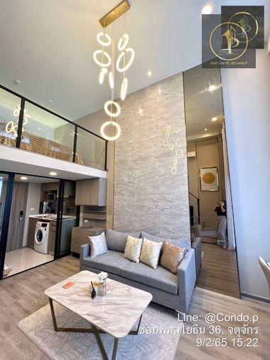 picture 🎈 #MT2606_080 🎈💥Urgent💥 Guaranteed availability! Click quickly before it's gone‼️ For Rent 22k.🔥 Knightsbridge Kaset Society Condo - 13/18