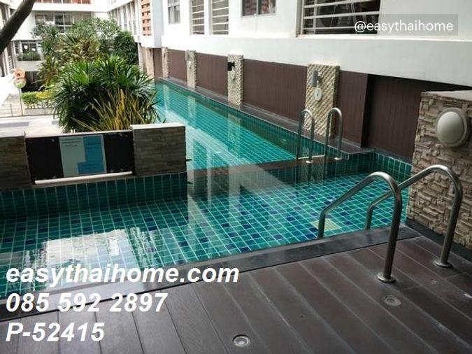 รูป P-52415 ชวนชมห้องสวยทำเลดี คอนโดแต่งครบ The Link 3 Sukhumvit 50 ใกล้ BTS อ่อนนุช และโลตัส Line: @easythaihome 085-592-2897 - รูปที่ 2/15