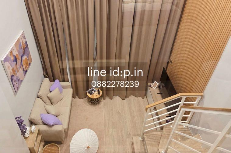 รูป ให้เช่า คอนโด Culture Chula (คัลเจอร์ จุฬา)ห้อง 1 bed แบบ Duplex ใหม่มาก วิวไม่Block - รูปที่ 4/10