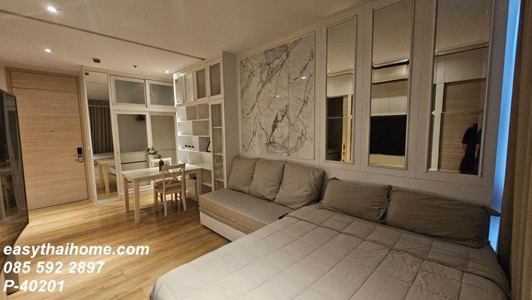 รูป P-40201 ชวนชมห้องสวยทำเลดี คอนโดแต่งครบ Park 24 ใกล้ BTS พร้อมพงษ์ และดิเอ็มโพเรี่ยม Line: @easythaihome 085-592-2897 - รูปที่ 3/11