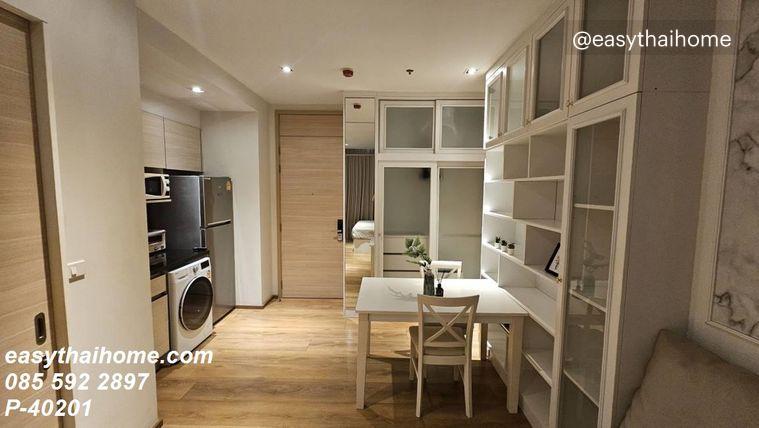 รูป P-40201 ชวนชมห้องสวยทำเลดี คอนโดแต่งครบ Park 24 ใกล้ BTS พร้อมพงษ์ และดิเอ็มโพเรี่ยม Line: @easythaihome 085-592-2897 - รูปที่ 9/11