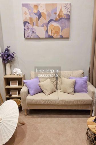รูป ให้เช่า คอนโด Culture Chula (คัลเจอร์ จุฬา)ห้อง 1 bed แบบ Duplex ใหม่มาก วิวไม่Block - รูปที่ 8/10