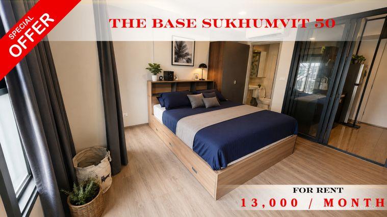 รูป 🍀🍀🍀Stylish room✨ให้เช่า📌เดอะเบส สุขุมวิท50 (Line:@rent2022) พร้อมเข้าอยู่ ✨ A11649 - รูปที่ 1/5