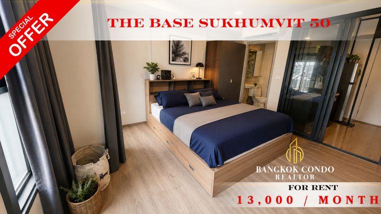 รูป 🍀🍀🍀Stylish room✨ให้เช่า📌เดอะเบส สุขุมวิท50 (Line:@rent2022) พร้อมเข้าอยู่ ✨ A11649 - รูปที่ 1/5