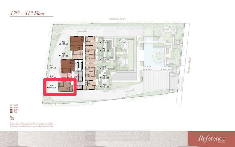 รูป Rare Item!! High Floor Reference Ekkamai 1bed+ Unit For Sale!! - รูปที่ 2/12