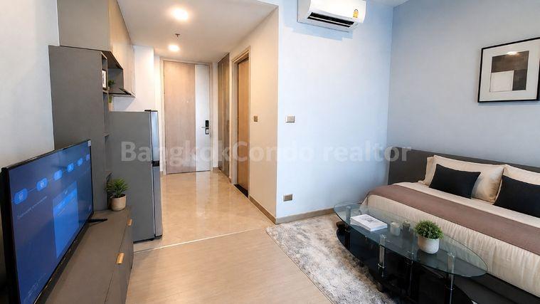 picture 🍀🍀 Cozy Room 🍀 For Rent 📍 One 9 Five Asoke – Rama 9 🌸  🚆 Near MRT Rama 9 📲 Line: @rent2022 ✨ Ready to Move In 🔖 Property Code: A11585 - 5/7