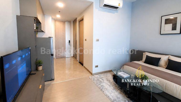 picture 🍀🍀 Cozy Room 🍀 For Rent 📍 One 9 Five Asoke – Rama 9 🌸 🚆 Near MRT Rama 9 📲 Line: @rent2022 ✨ Ready to Move In 🔖 Property Code: A11585 - 5/7
