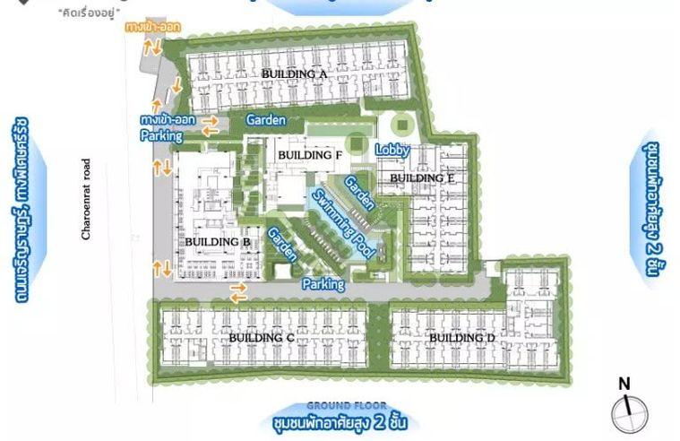 รูป 🏢 ขายคอนโด : Blossom Condo @ Sathorn - Charoenrat (บลอสซั่ม คอนโด แอท สาทร - เจริญราษฎร์)   รหัสทรัพย์ | 📌LNP-C13628  - รูปที่ 14/15