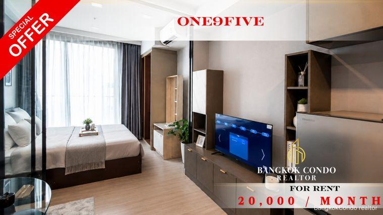 picture 🍀🍀 Cozy Room 🍀 For Rent 📍 One 9 Five Asoke – Rama 9 🌸 🚆 Near MRT Rama 9 📲 Line: @rent2022 ✨ Ready to Move In 🔖 Property Code: A11585 - 1/7