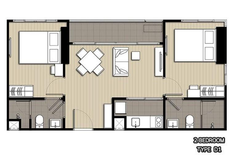 picture Condo for rent at IDEO O2  BTS Bangna  (Rt-01) - 14/14