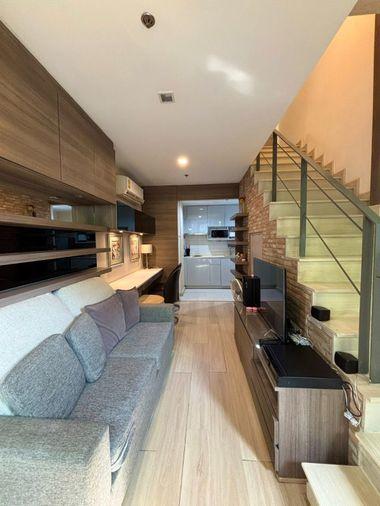 รูป ไอดีโอ โมบิ สุขุมวิท 81 ห้องสองชั้นสุดกว้าง พร้อมเฟอร์นิเจอร์และวิวที่สวยงาม 1 ห้องนอน 1 ห้องน้ำ - รูปที่ 1/17
