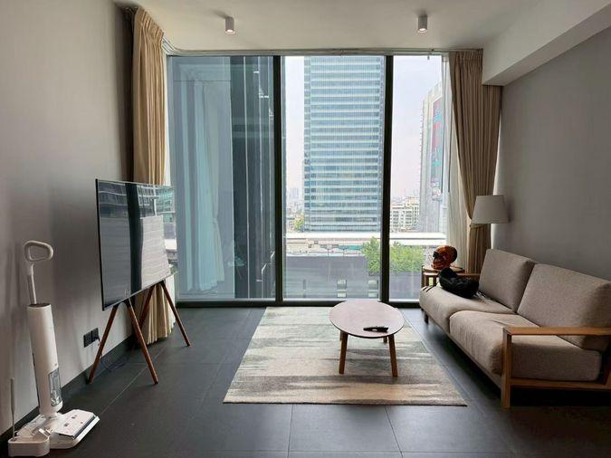 picture 2 Bedroom For Rent: Tait Sathorn 12 Condo, Pet-Friendly, Near BTS Saint Louis - 1/15