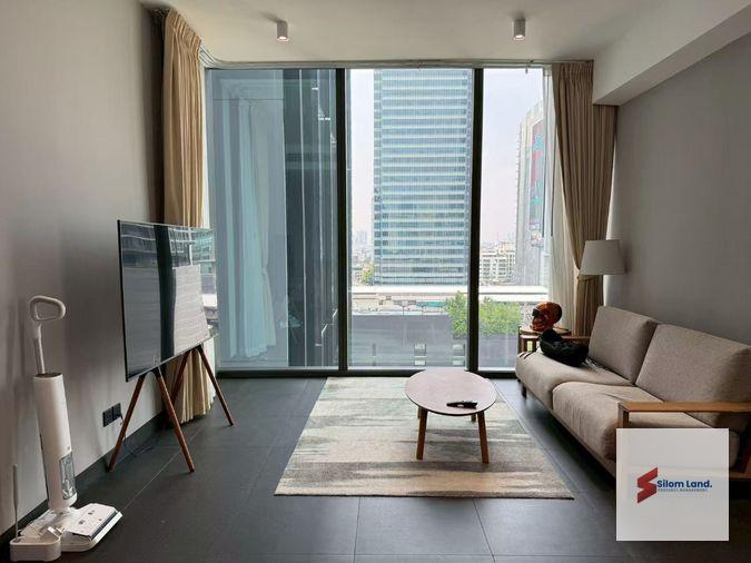 picture 2 Bedroom For Rent: Tait Sathorn 12 Condo, Pet-Friendly, Near BTS Saint Louis - 1/15
