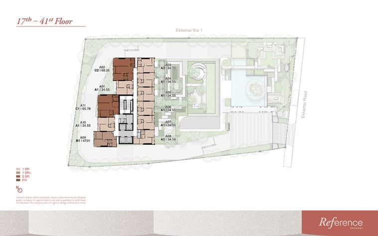 รูป Rare Item!! High Floor Reference Ekkamai 1bed+ Unit For Sale!! - รูปที่ 4/12