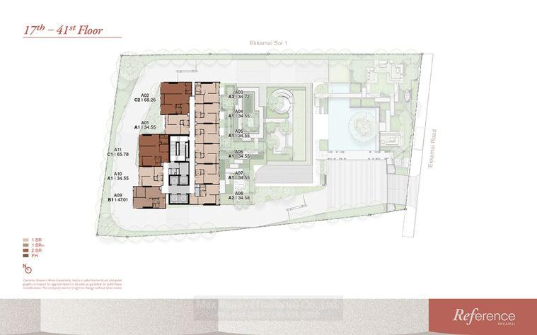 รูป Rare Item!! High Floor Reference Ekkamai 1bed+ Unit For Sale!! - รูปที่ 4/12