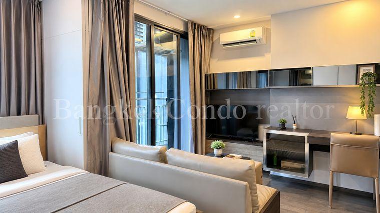 picture 🍀🍀🍀 Cozy Room 🍀 For Rent 📍 IDEO Q Siam – Ratchathewi 🌸  🚆 📲 Line: @rent2022 ✨ Ready to Move In 🔖 Code: A11590 - 9/12