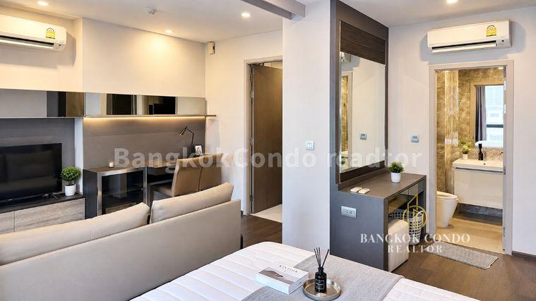 picture 🍀🍀🍀 Cozy Room 🍀 For Rent 📍 IDEO Q Siam – Ratchathewi 🌸 🚆 📲 Line: @rent2022 ✨ Ready to Move In 🔖 Code: A11590 - 6/12