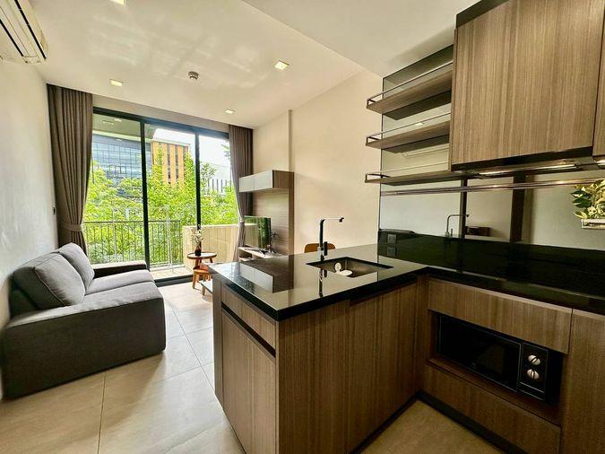 รูป Mori Haus | ให้เช่า 1 ห้องนอน ตกแต่งสวย วิวสวนสีเขียว ใกล้ รร.นานาชาติ ในโครงการ T77 - รูปที่ 1/7