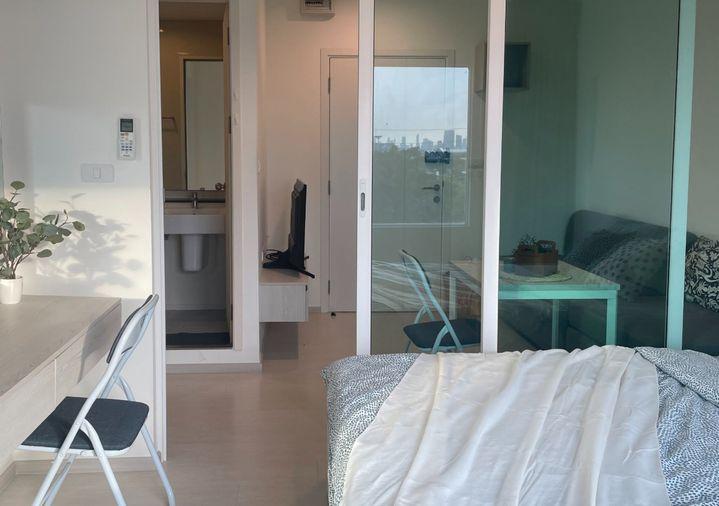 picture PFD-08625 Condo for rent, Aspire Erawan, spacious room, 1 bedroom, ready to move in. Good location, one step next to BTS Chang Erawan 🏙️✨ - 3/8