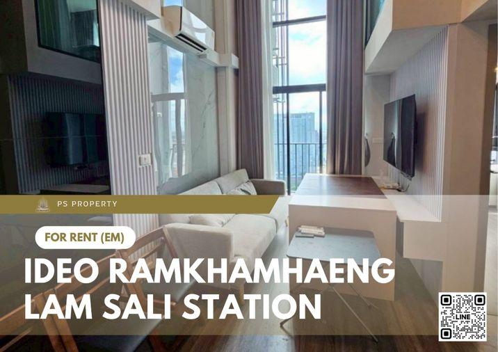 รูป ให้เช่า ✨ Ideo Ramkhamhaeng - Lam Sali Station ✨ เฟอร์นิเจอร์ และ เครื่องใช้ไฟฟ้าครบ ใกล้ MRT ลำสาลี  - รูปที่ 1/20