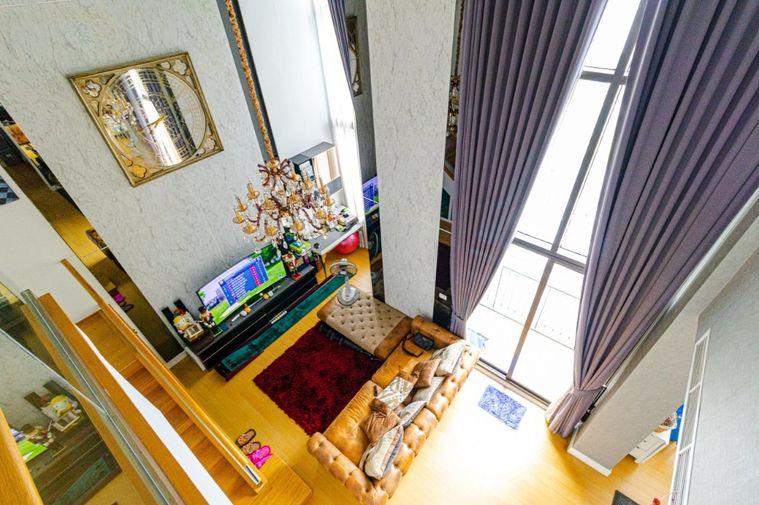 picture Duplex Penthouse Condo, Equinox Phaholyothin, overlooking Vibhavadi Rangsit Road. - 2/20