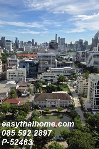 รูป P-52463 ให้เช่าห้องแบบ Duplex คอนโดห้องสวย คัลเจอร์ จุฬา ใกล้ MRT สามย่าน ชั้น20 เฟอร์ครบ มีเครื่องซักผ้า Line: @easythaihome 085-592-2897 - รูปที่ 10/10