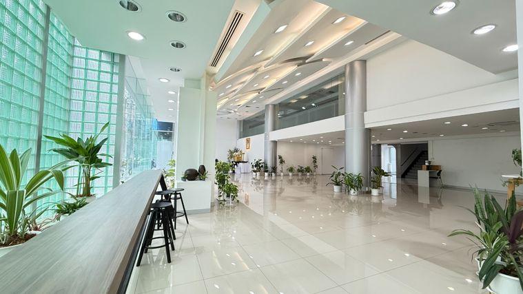รูป Compound Space 493ตรม ชั้น1 ออฟฟิศให้เช่า ทำเลถนนเพชรบุรีตัดใหม่ ใกล้ MRT เพชรบุรี ARL มักกะสัน เหมาะทำโชว์รูม คลีนิค ศูนย์ฟิตเนส - รูปที่ 1/7