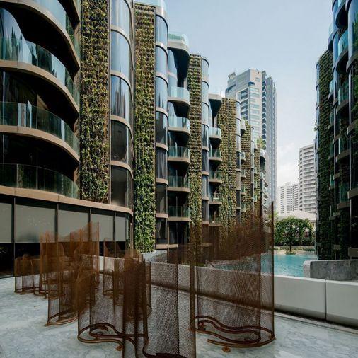 picture 🌿 Luxury Duplex Pet-Friendly 🐾 Pool-access vibe in Phrom Phong 💚 3BR private oasis near BTS 🚆 Now 140K/month ✨ - 7/8