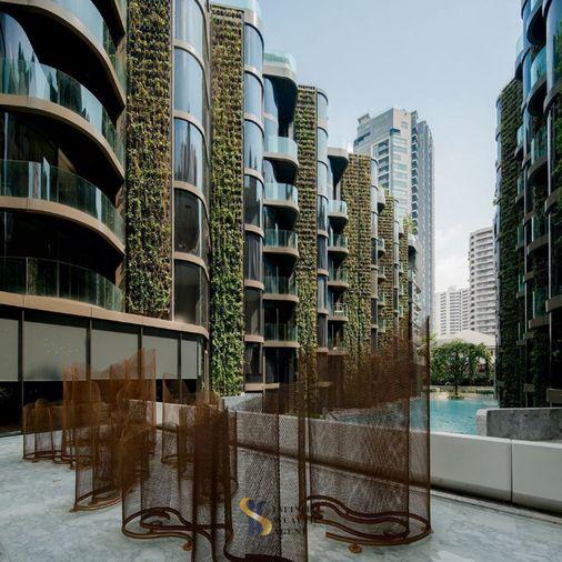 picture 🌿 Luxury Duplex Pet-Friendly 🐾 Pool-access vibe in Phrom Phong 💚 3BR private oasis near BTS 🚆 Now 140K/month ✨ - 7/8
