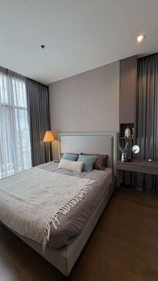 รูป The Diplomat Sathorn ไม่บล็อกวิว ชั้นสูง บรรยากาศดี โปร่งสบาย - รูปที่ 8/14
